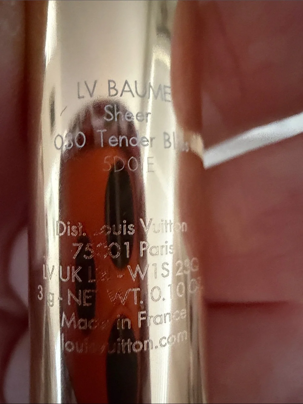 Louis Vuitton Tinted Lip Balm — Refill only